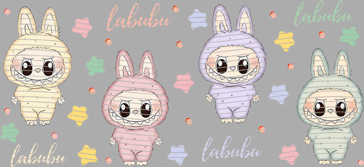 16oz Labubu-LB-537
